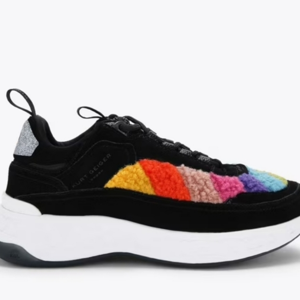 Kurt Geiger London Kensington Sneaker - Black Suede
